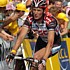 A crash in the fifth stage of the Tour de France 2006 makes loose valuable time to Frank Schleck